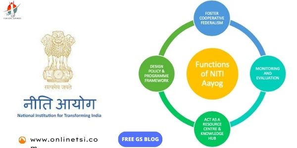 Niti Aayog Important Facts Onlinetsi Gs Blog For